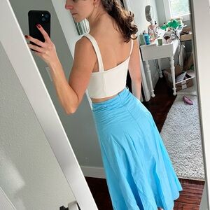HELLO MOLLY blue summer skirt🩵🦋 size 2 & brand new
